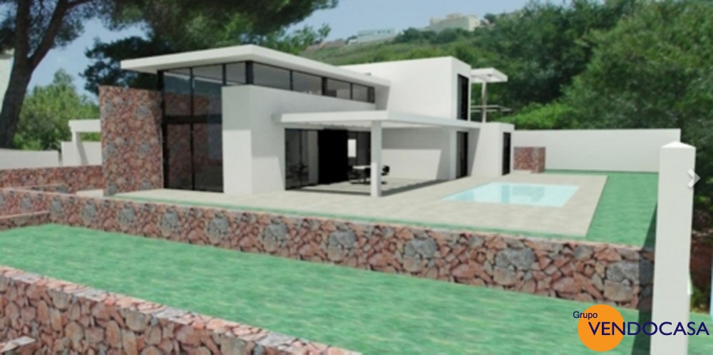 Beautiful modern newly built villa in Verde Pino i title=