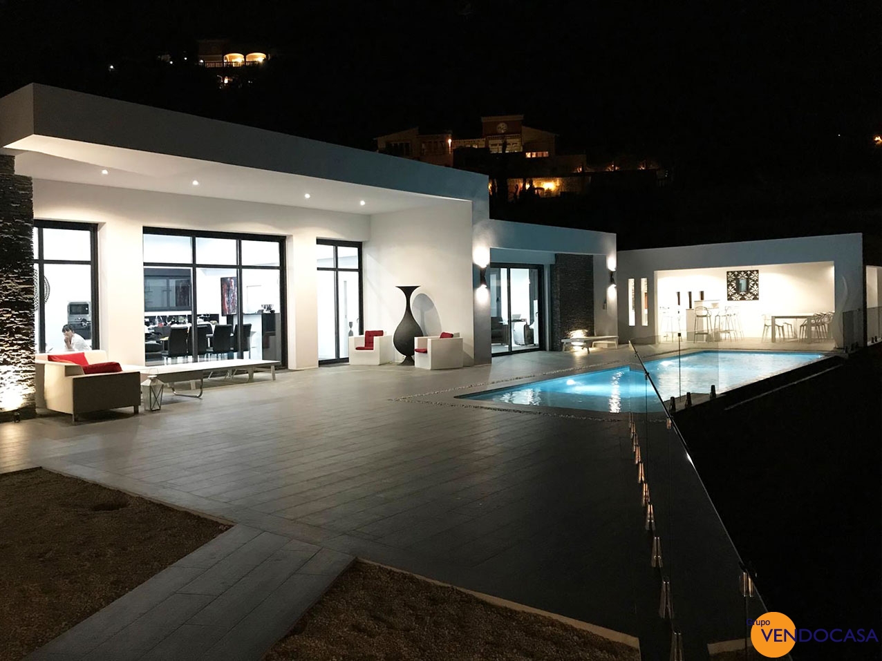 Luxury Modern villa with seaview