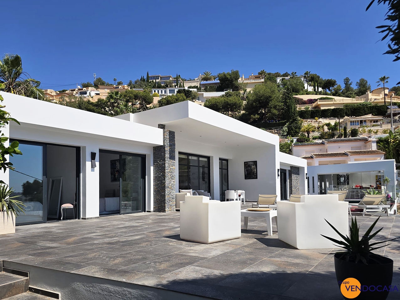 Luxury Modern villa with seaview