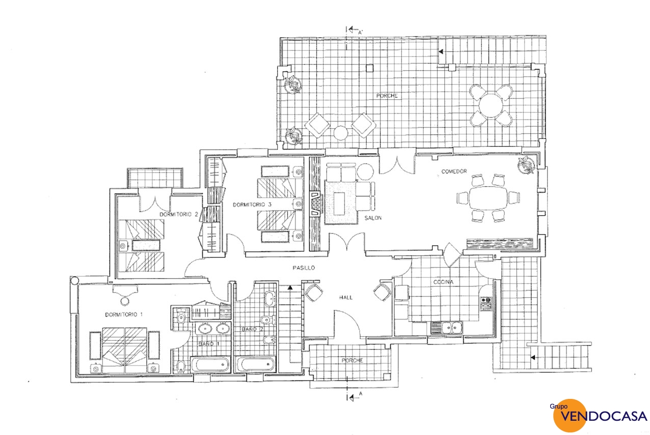 Large plot in Montgo with open views