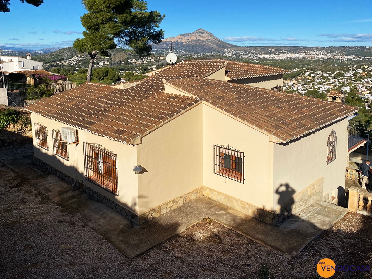 Unique located seaview villa in Javea