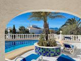 Nice mediterranean villa with panoramic seaviews