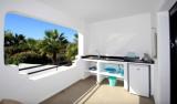 Ibiza style villa with sea views in Morai