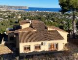 Unique located seaview villa in Javea