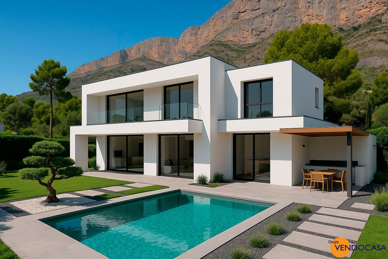 Large plot in Montgo with open views