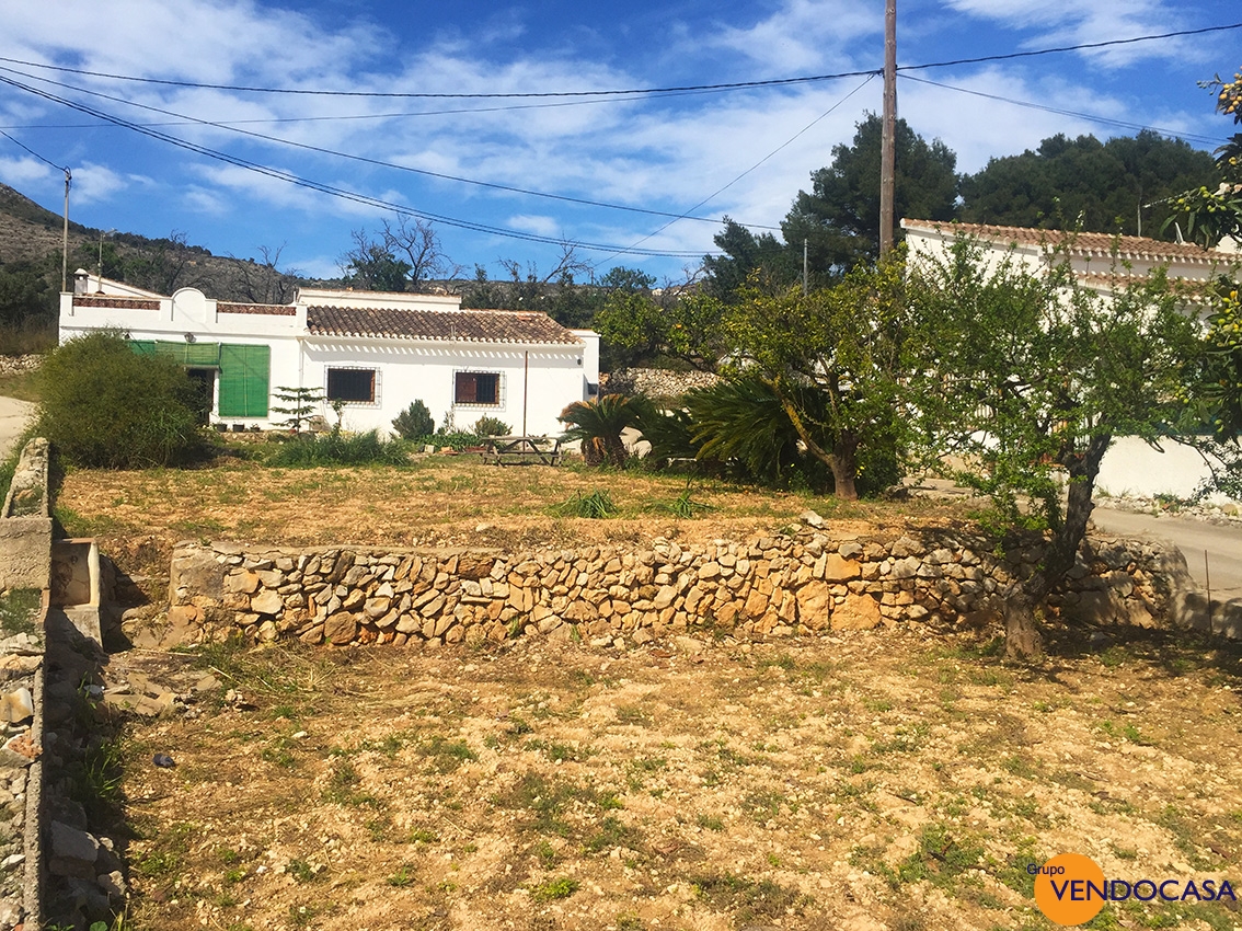 Tradicional villa at Montgo Javea to reform