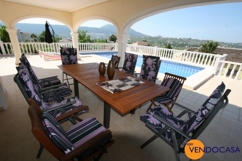 Superb 2 floors villa near the golf couse in javea