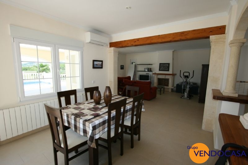 Superb 2 floors villa near the golf couse in javea