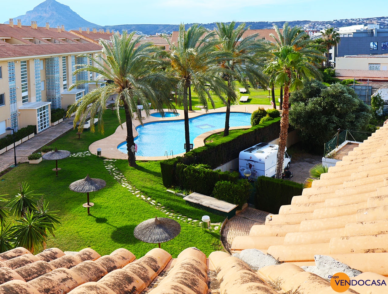 Top floor Duplex apartment at Arenal beach