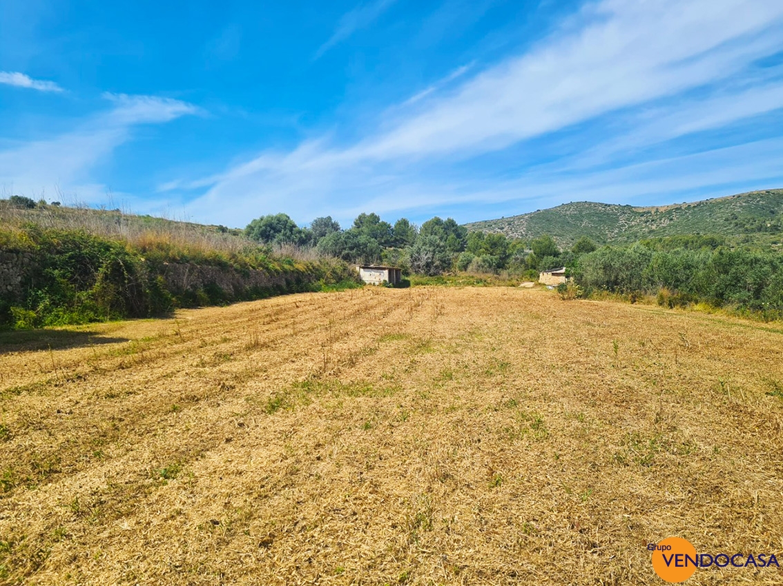 Large rustic plot with 120M2 ruine